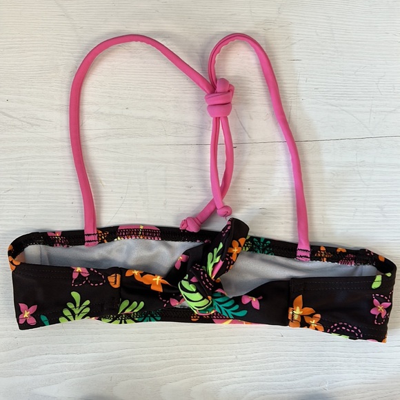 NWOT Brown Hawaiian Wahine Triangle Bikini Kids - Picture 2 of 6